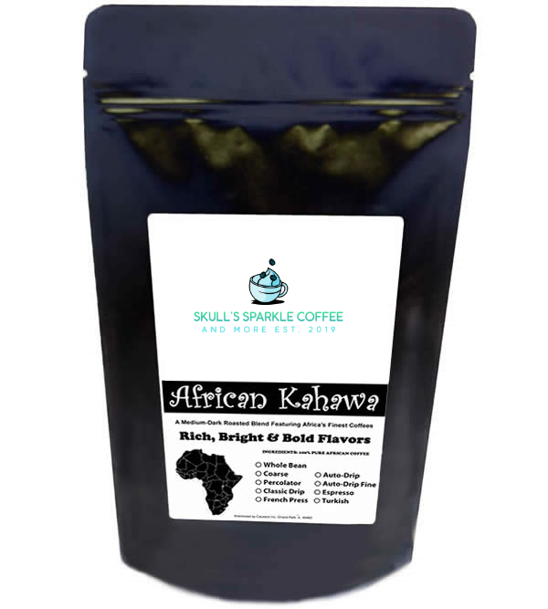 African Kahawa Blend Coffee - I THE SKULL