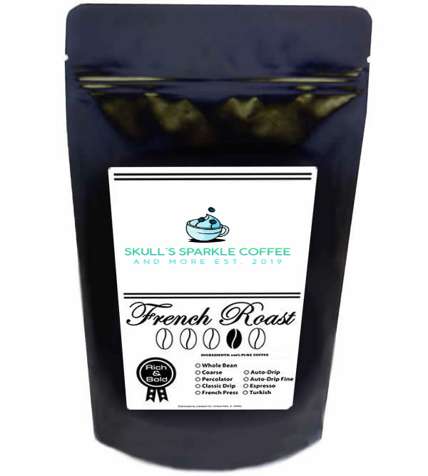 French Roast Blend Coffee - I THE SKULL