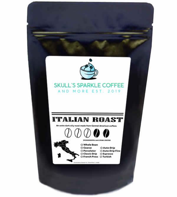 Italian Roast Blend Coffee - I THE SKULL