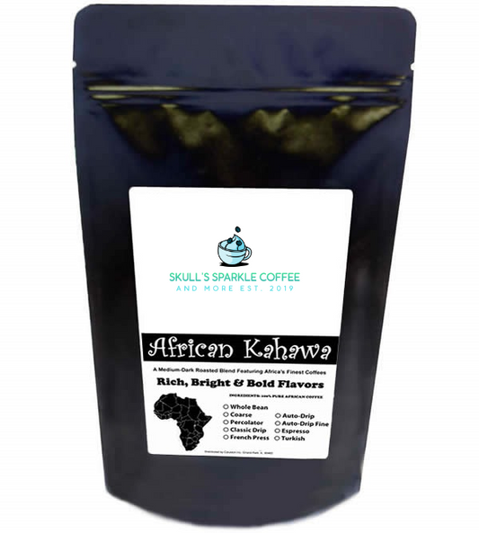 African Kahawa Blend Coffee - I THE SKULL