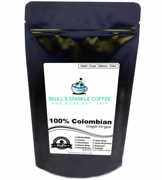 100% Colombian Coffee - I THE SKULL