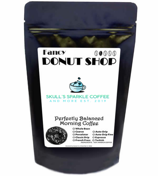Fancy Donut Shop Coffee - I THE SKULL